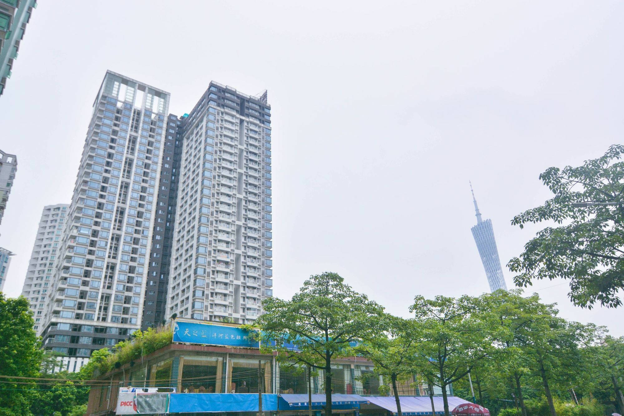 Yumi Apartment Zhujiangxinan Canton Tower Branch Exteriör bild