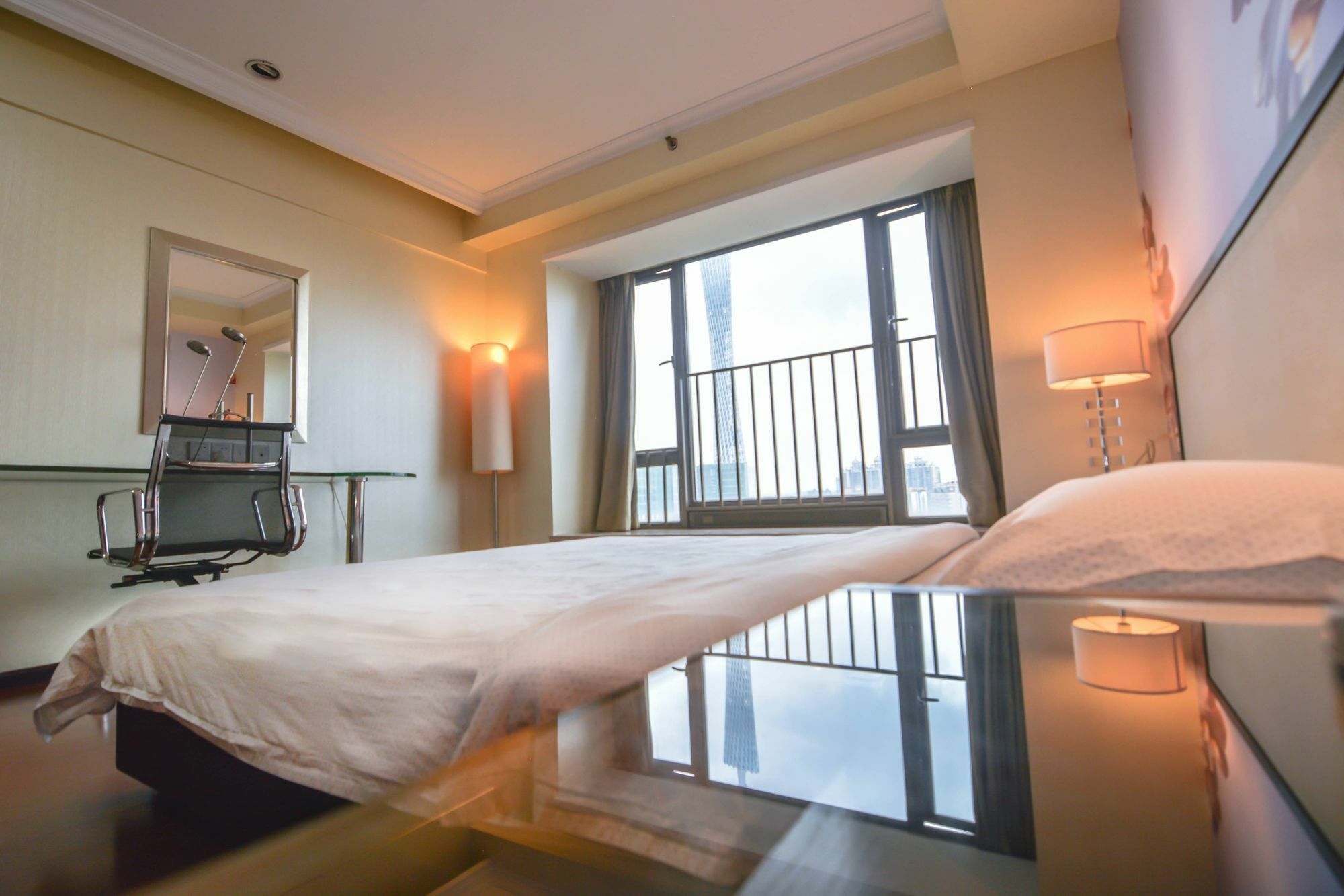 Yumi Apartment Zhujiangxinan Canton Tower Branch Exteriör bild
