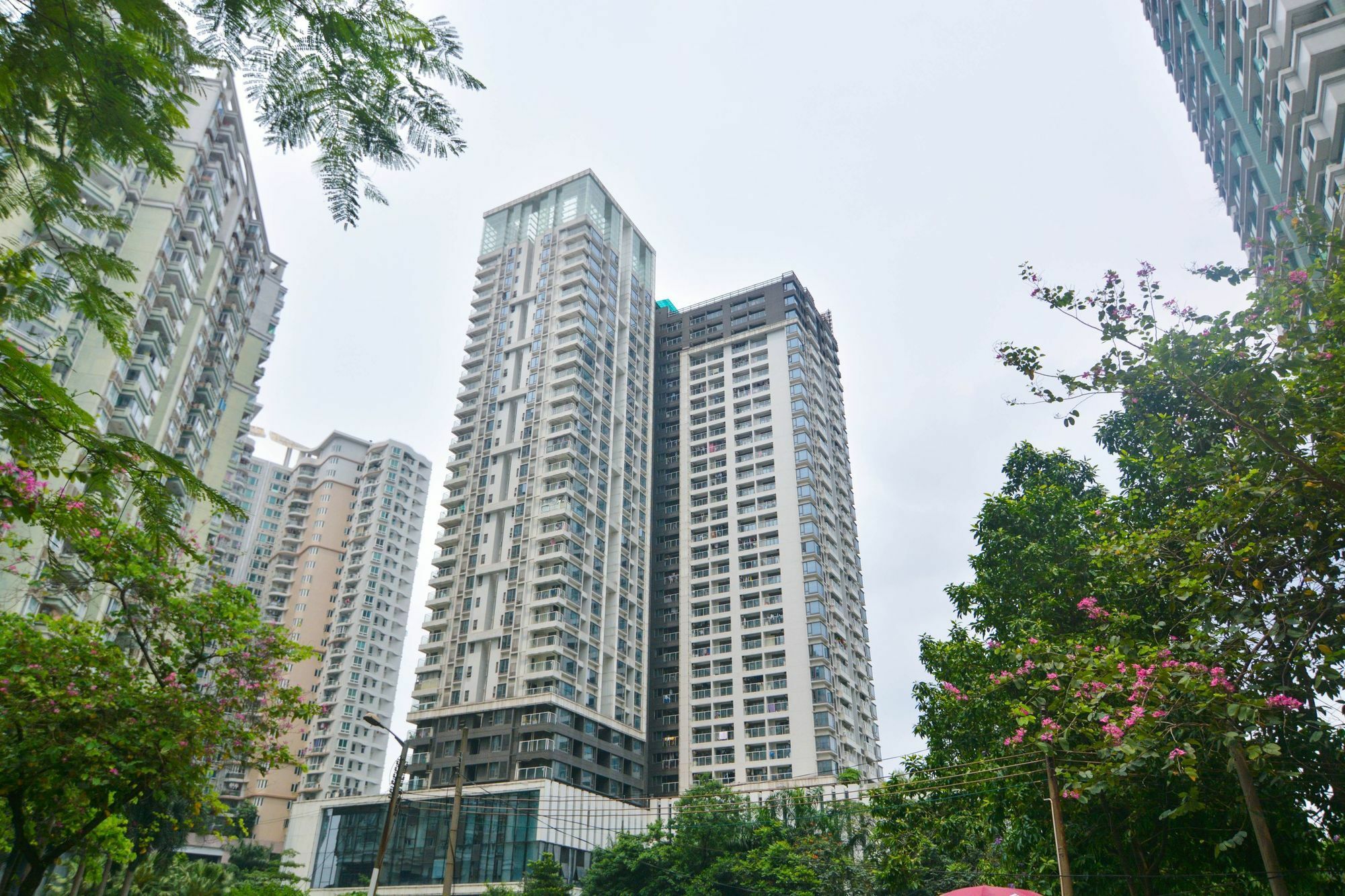 Yumi Apartment Zhujiangxinan Canton Tower Branch Exteriör bild